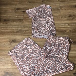 Lounge Set Silky Rayon w/pockets M